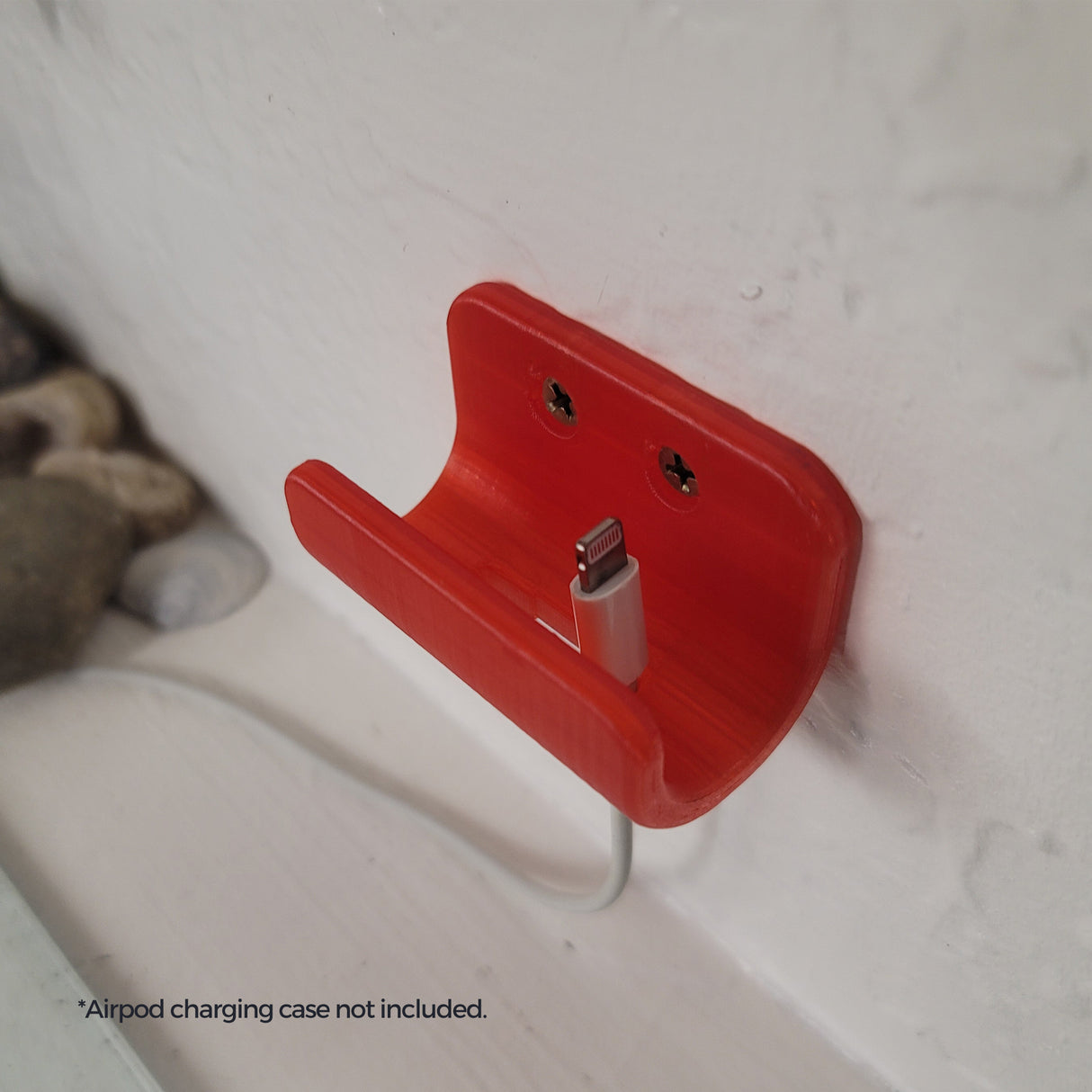 WALL POCKET for Airpod PRO Charging Case (3D PRINTED)
