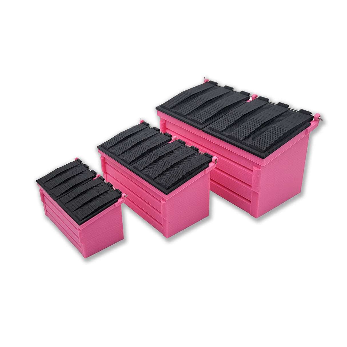 DUMPSTERS - Mini Dumpsters In Dumpster | Individually or Set (3D PRINTED)