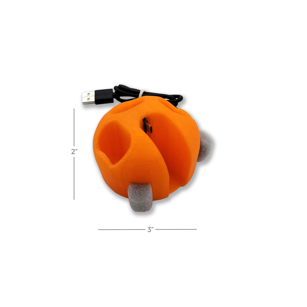 VAPE STAND- USB Powered Vape Cup Holder | Micro USB or USB C | Side Charging Port (3D PRINTED)